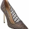New 😀 Manolo Blahnik BBLA 105 Lace & Satin Pump for 👩 women 🎁