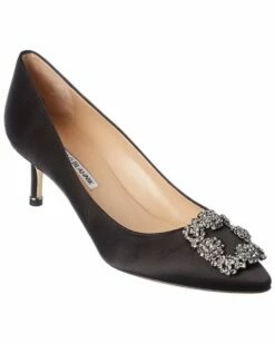 Brand new ⭐ Manolo Blahnik Hangisi 50 Satin Pump, 36.5 for 👩 women 👍