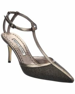 Cheap ๐ Manolo Blahnik Piglie 70 Wool & Leather Pump for ๐ฉ women ๐