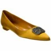Wholesale 😀 Manolo Blahnik Floritanu Satin Flat for 👩 women 😀