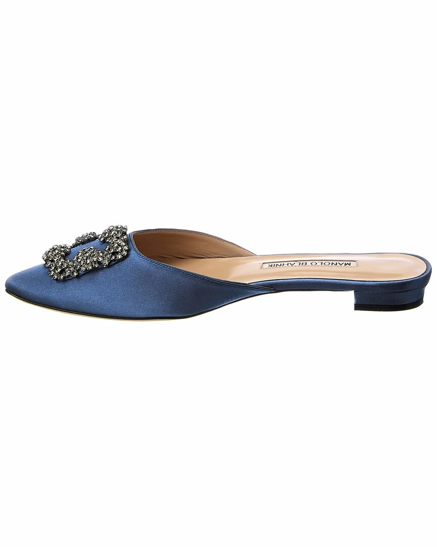 Best Sale ๐ Manolo Blahnik Hangisimu Satin Flat for ๐ฉ women ๐ 2 Best Sale ๐ Manolo Blahnik Hangisimu Satin Flat for ๐ฉ women ๐ - Image 2