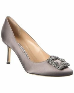 Top 10 🔥 Manolo Blahnik Hangisi 70 Satin Pump for 👩 women 💯