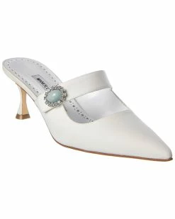 Brand new 😀 Manolo Blahnik Porramu 50 Silk Pump for 👩 women 🤩