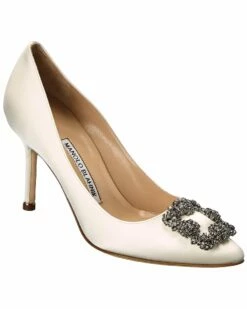 Promo ๐งจ Manolo Blahnik Hangisi 90 Satin Pump for ๐ฉ women ๐