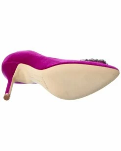 Best deal 🎁 Manolo Blahnik Hangisi 105 Velvet Pump for 👩 women 😀 -Manolo Blahnik Shop db6fc4168f2448c69f372f77b7080117 1080x