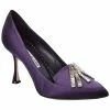 Best deal ❤️ Manolo Blahnik Bambina 90 Satin Pump for 👩 women 💯