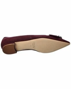 Outlet 👏 Manolo Blahnik Maysale Suede Flat for 👩 women ✨ -Manolo Blahnik Shop dfee45f070ba4eddb448093e416e3d7f 1080x