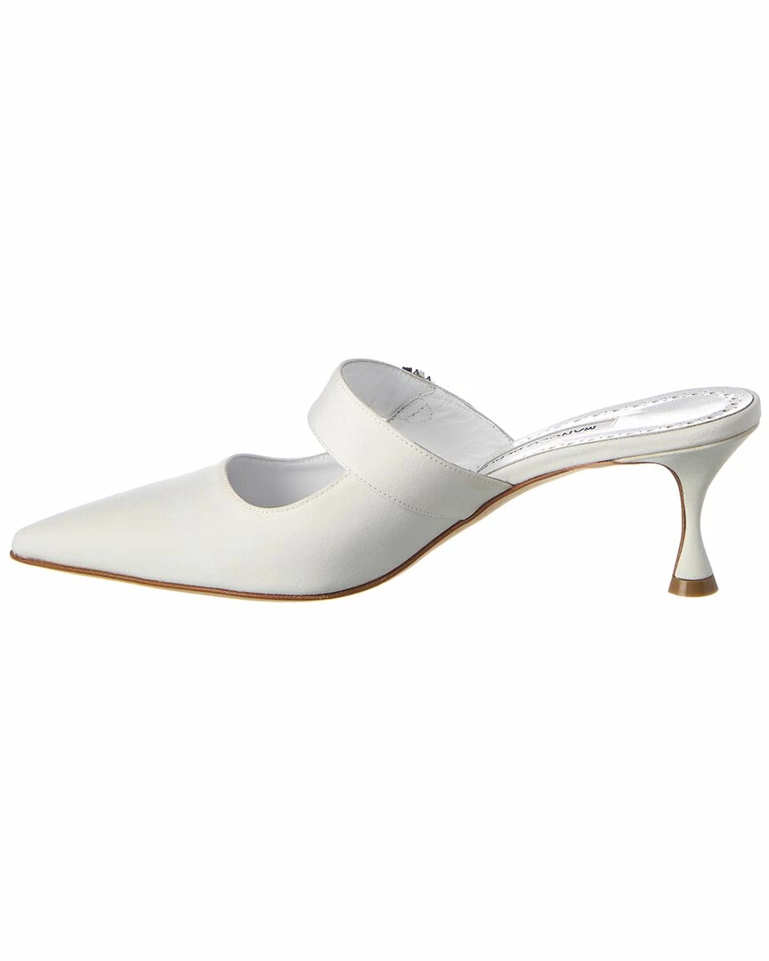 Brand new ๐ Manolo Blahnik Porramu 50 Silk Pump for ๐ฉ women ๐คฉ 2 Brand new ๐ Manolo Blahnik Porramu 50 Silk Pump for ๐ฉ women ๐คฉ - Image 2