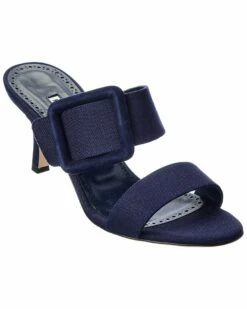 Best Pirce ✨ Manolo Blahnik Gable 70 Linen 🩴 Sandal for 👩 women 👏