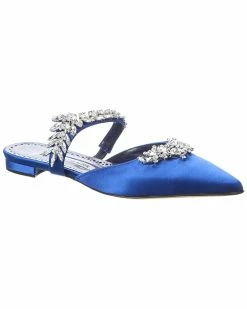 Budget π Manolo Blahnik Lurum Satin Flat for π© women π₯